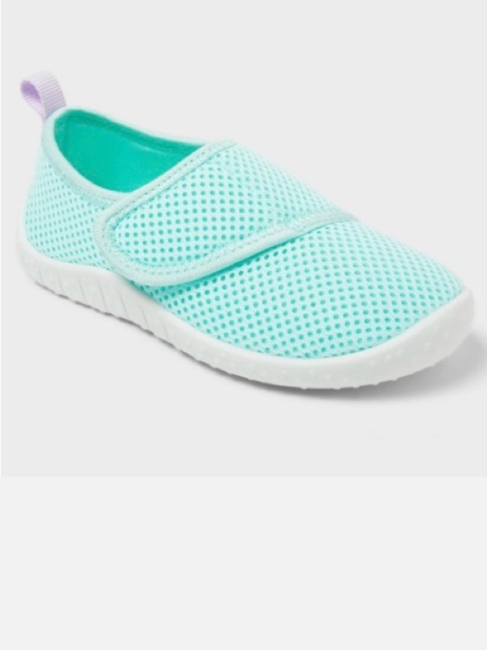Sun Squad Toddler Girls' Hartley Mesh Slip-On Water Shoes in Aqua